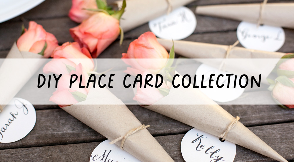 PIY place card collection