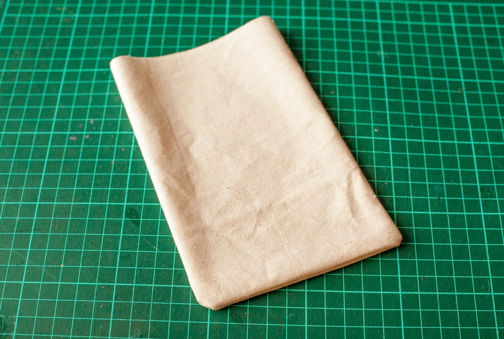 no-sew fabric gift bag