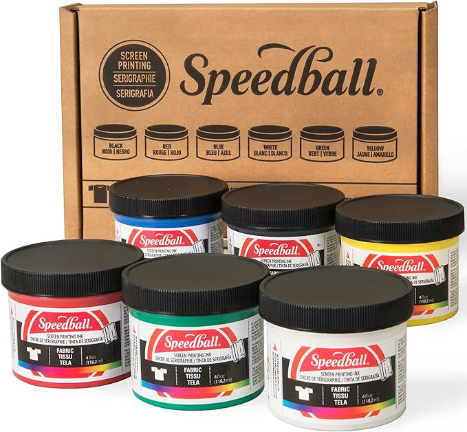 Speedball screen printing ink set