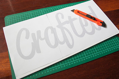 how to make moss word lettering.